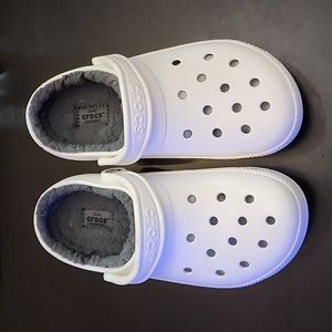 NWOT Fleece Lined Crocs